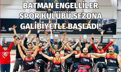 Batman Engelliler Spor Kulübü, Sezona Galibiyetle Başladı!